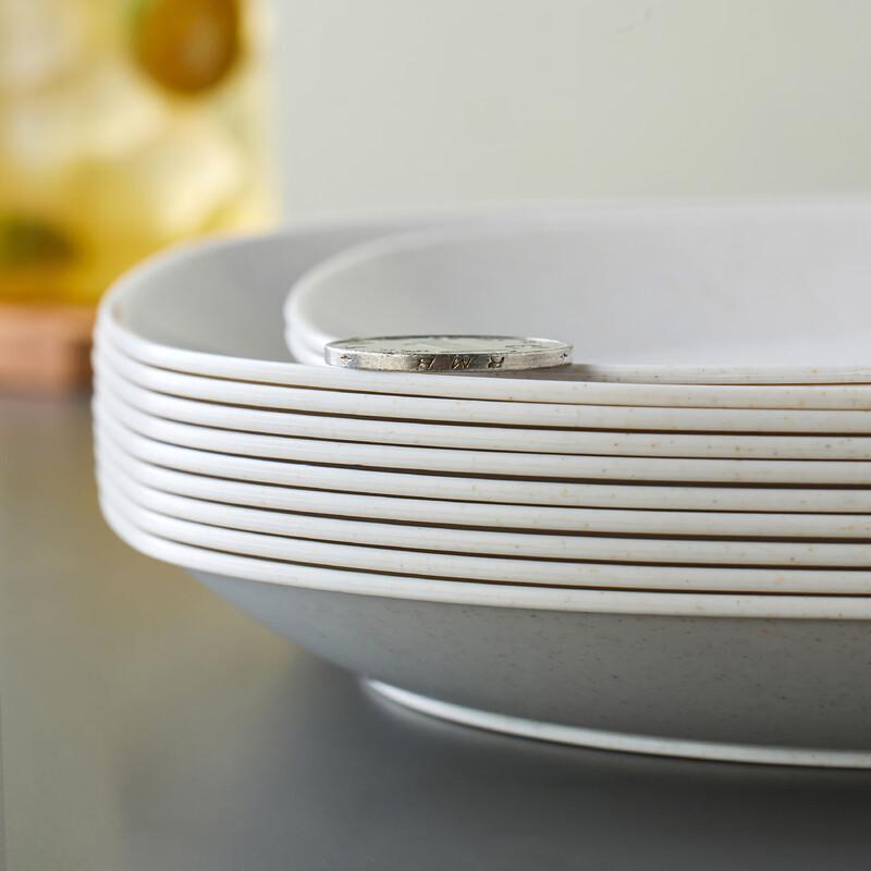 Meishangyuan Biodegradable Rice Husk Disposable Plates