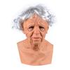 Creepy Halloween Cosplay Masks Green Fish Head Mask Halloween Party Props Adult Latex Masks for Halloween