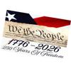 No Tools Needed American 250 Year Celebration Flag Long Time Polyester Outdoor Festival Decorations For Outdoor Use 85AD