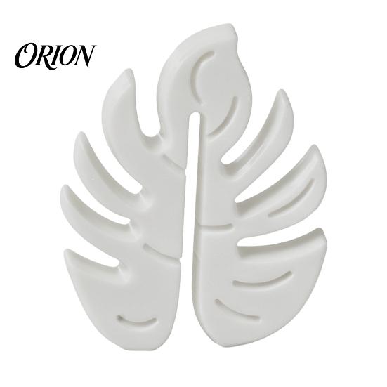 One-piece Molding Hook 3D Printed Edge for 8mm Glass, Monstera Leaf Wall Cloth Hanging Hanger, No Drill Shower Bathroom, Towel Organizer Decorative