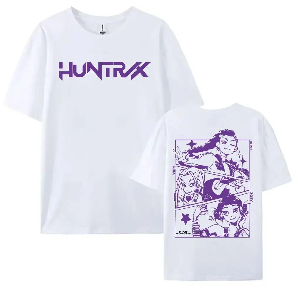 2025 KPop Demon Hunter Couple T-Shirt - Matching Summer Set for Men, Women, Boys & Girls  Trendy Short Sleeve Streetwear