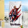 Haaland Customized Name Beach Towel Quick-Dry Soft Microfiber Perfect for Traveling Yoga Camping and Swimming