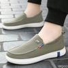 Fashion Fashion Casual Men's Shoes New Spring and Summer Solid Color Comfortable Anti Slip Flat Breathable Cloth Shoes Zapatos De Hombre