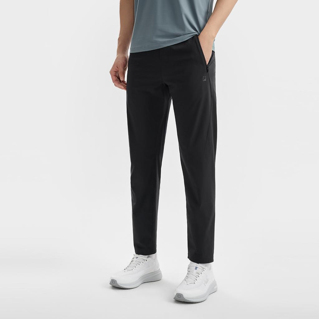 Fila A.P. Classic Versatile Comfortable Casual Pants Men Bottoms Deep-Black A11M621815FBK