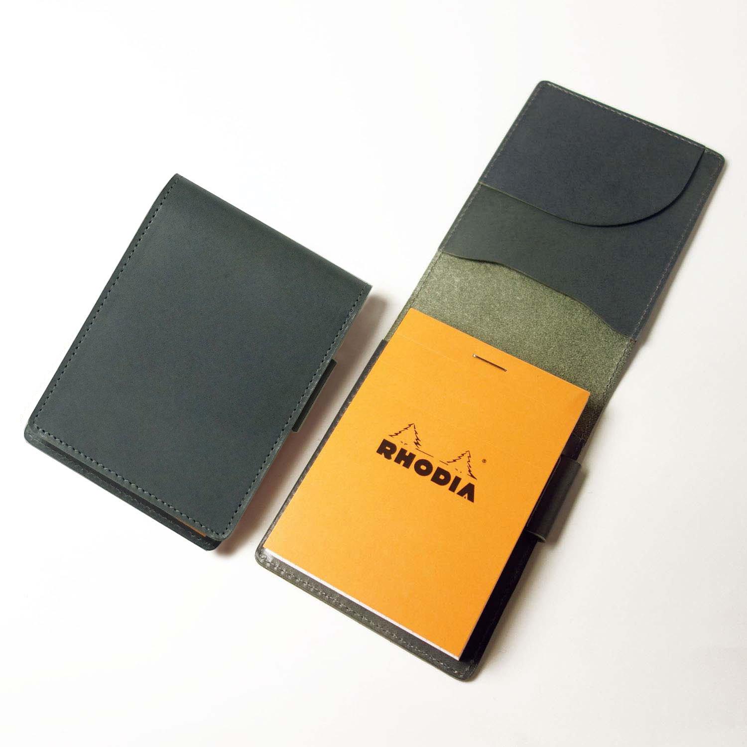 

Блокнот для записей из натуральной кожи Rhodia Cover Size No.11 (Античный)