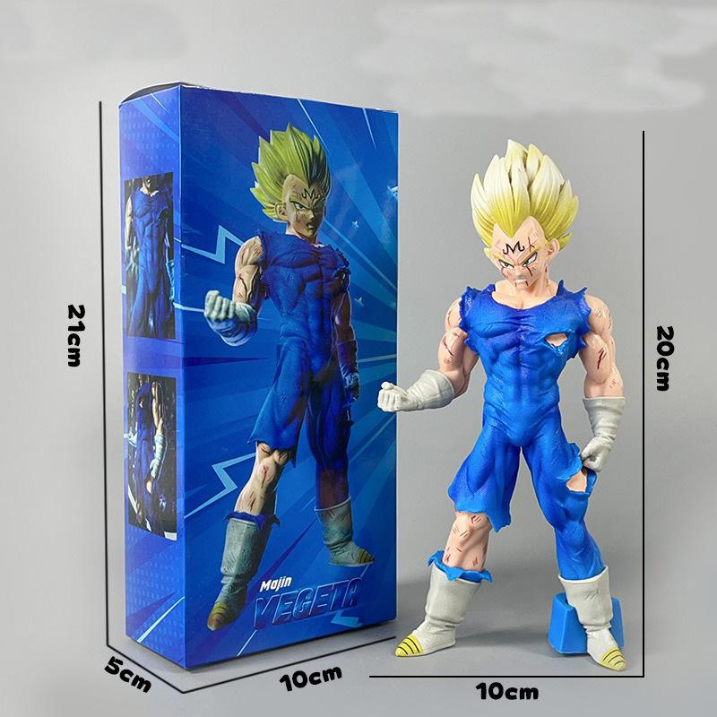 Anime Dragon Ball Figure Goku Vegeta Figures Action Battle Damage Statue Anime Figurine Pvc Model Doll Collection Toy Gifts