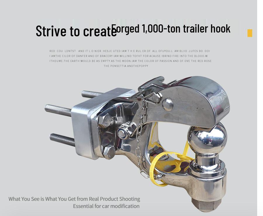 Enhanced Stainless Steel Tow Hook and Bar Upgrade for 500hi4-t Tank