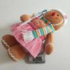 Colorful Telescopic Gingerbread Man Christmas Figurine Ornament
