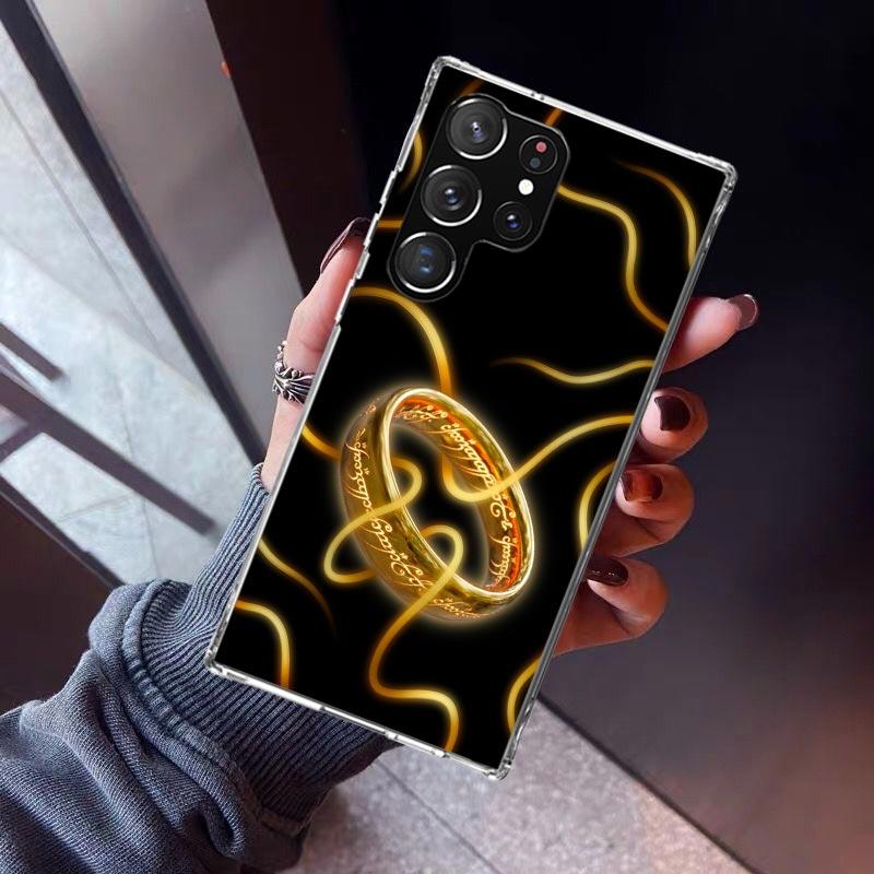 The L-Lord of The R-Rings Phone Case For Samsung Galaxy S23 S24 S25 Edge S26 Ultra S22 + S21 Plus S20 FE Cover Silicone Print Sh
