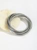 A Personalized Simple and Cool Style Multi-Layered Winding Line Spring Bracelet
