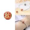 God Of Wealth Lucky Cat Lantern Lion Dance Charms Originalcopper Color Beads Fit Bracelet Diy New Year'S Jewelry Gift