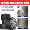 RAYHONG Tire Repair Adhesive Car Tire Side Patch Crack Scratch Soft Repair Glue