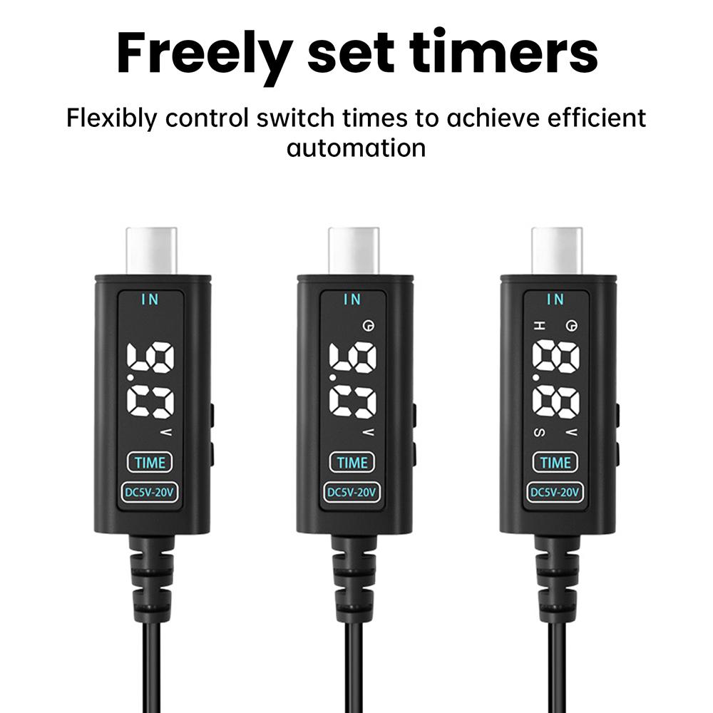 USB Adjustable Boost Converter DC 5-10V to DC 5-20V Step-up Converter Fast Charging Cable for Router Laptop Desk Lamp