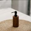 Wood Hand Sanitizer Bottle Luxury Shower Gel Bottle Portable Shampoo Container  Bathroom