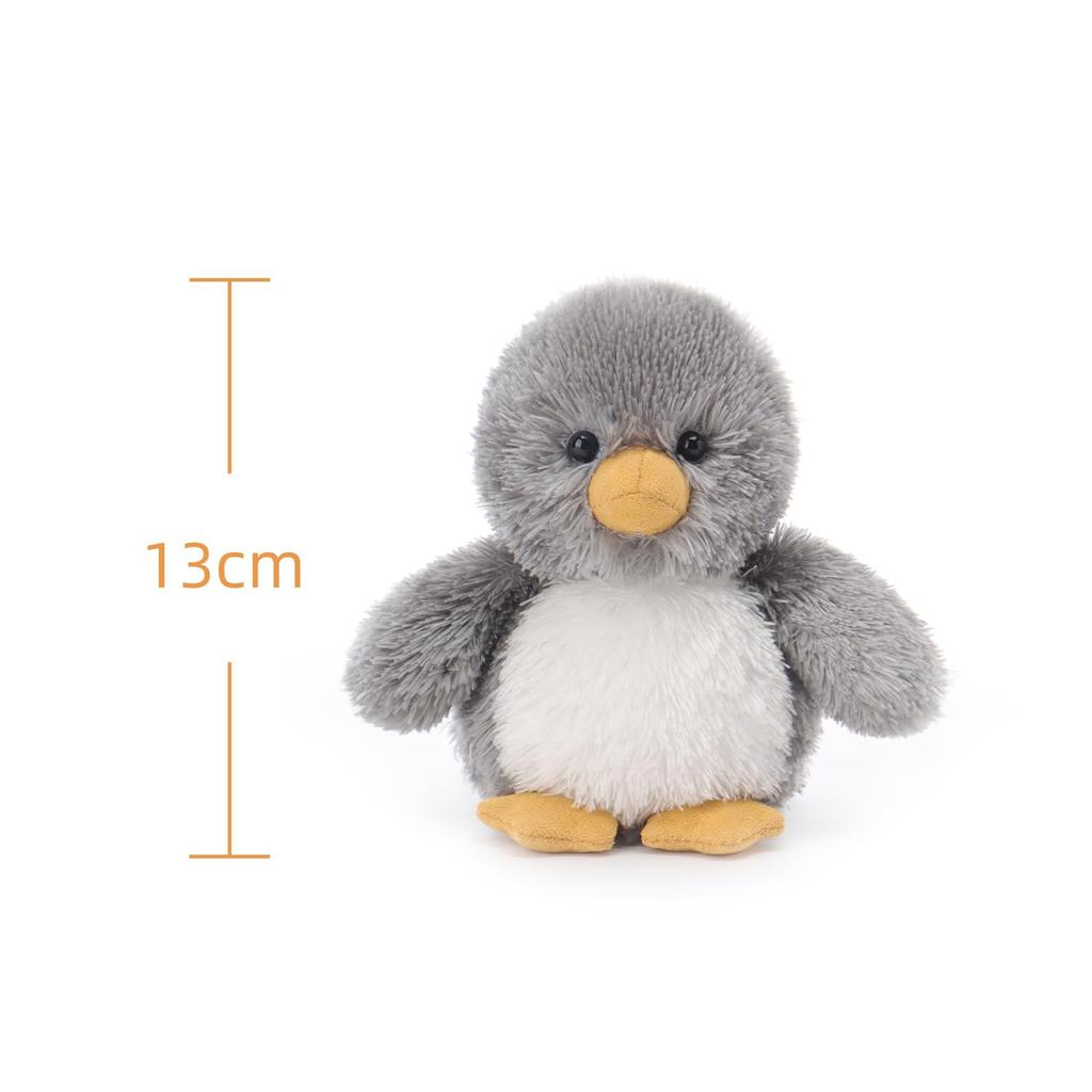 Apricot Lamb Perry the Penguin Plush Toy for Kids, Soft and Cute, Fluffy Perry the Penguin for Girls and Boys, 13cm