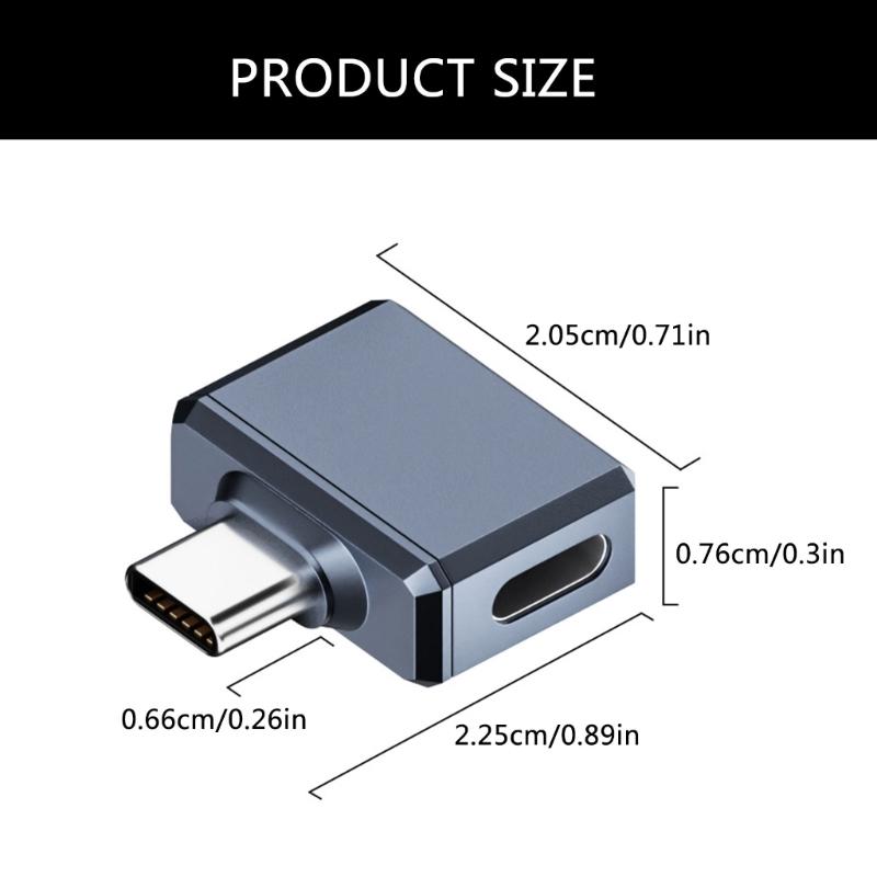 Typ-C-zu-8-Pin-Adapter Typ-C-Stecker auf 8-Pin-Buchse für Telefon 15 Serie und Pad Nicht für Ansteckmikrofone