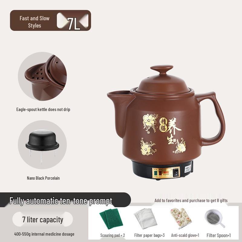 Automatic Zisha Electric Chinese Medicine Decoction Pot