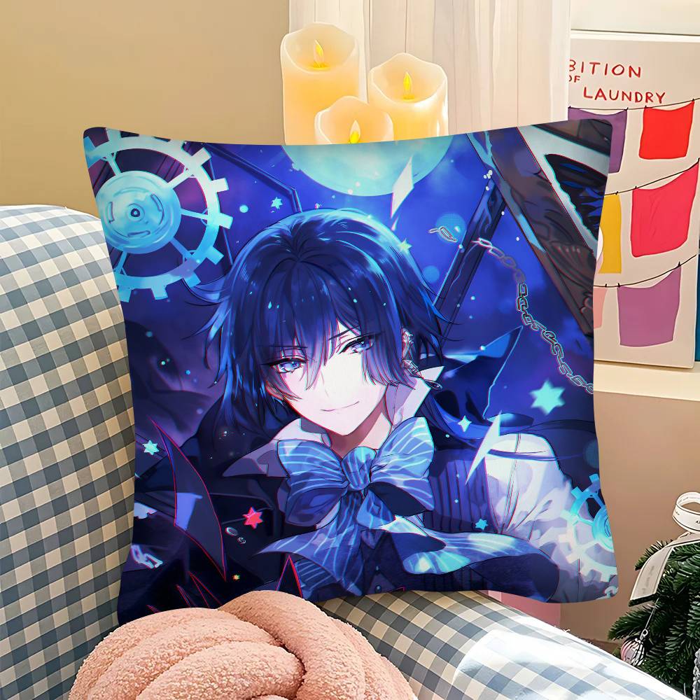 Comics The Case Study Of Vanitas Pillow Case Fashion Square Pillowcase Bedroom Sofa Room Ins Decoration Leisure Cushion Cover