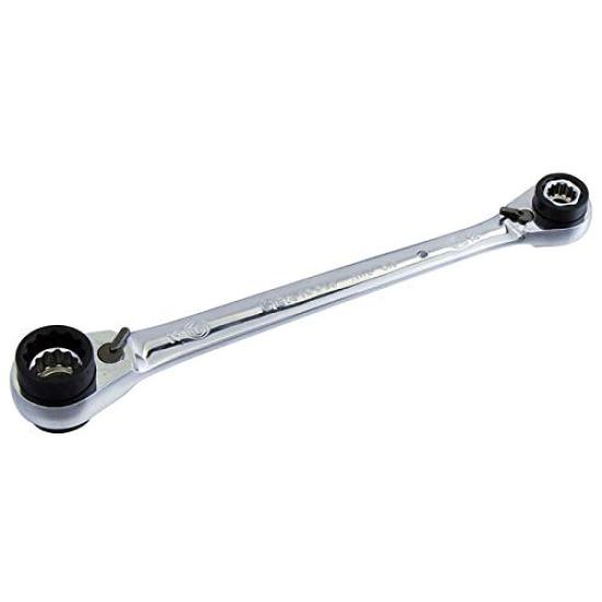 

Suekage Tool Реверсивный гаечный ключ с трещоткой 8-в-1 RWG-8A