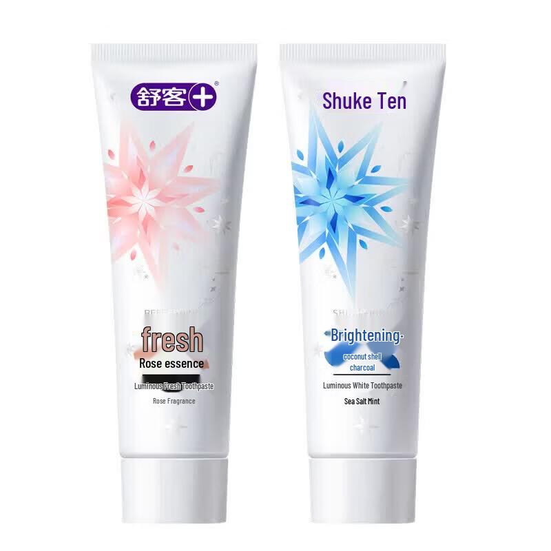 Shuke Liuguang Whitening & Fresh Breath Toothpaste Set