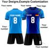 Personalised Shirts Kit Mens Girls With Name Number Custom Football Jerseys For Boys Training Suit