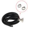1 set Flexible Bilge Pump Hose Installation Kit 3/4-Inch Diameter 6.6 FT for Boats with 2 Clamps and Thru-Hull Fitting
