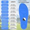 Shoe Insoles for Airtag Kids, Kids Air-tag Shoe Insert, Adults and Elderly, Tracker Devise Case for Kids' Shoes, Comfortable Footwear Mount, Blue