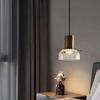 Minimalist Cracked Glass Pendant Light for Dining Room Bedroom Bar Shop Chandelier  with LED Dropshipping Crod Adjustable