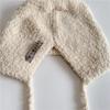 Cute Bear Baby Plush Hat Winter Warm Ear Protection Beanie Cap for Infant Boy Girl Solid Color Cartoon Kids Earmuff Caps Bonnet