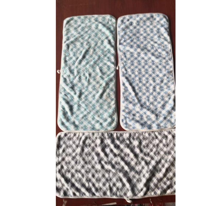 

New Rhombus Coral Fleece High-Density Absorbent Face Towel with Edging, 1 Piece. 35x75cm