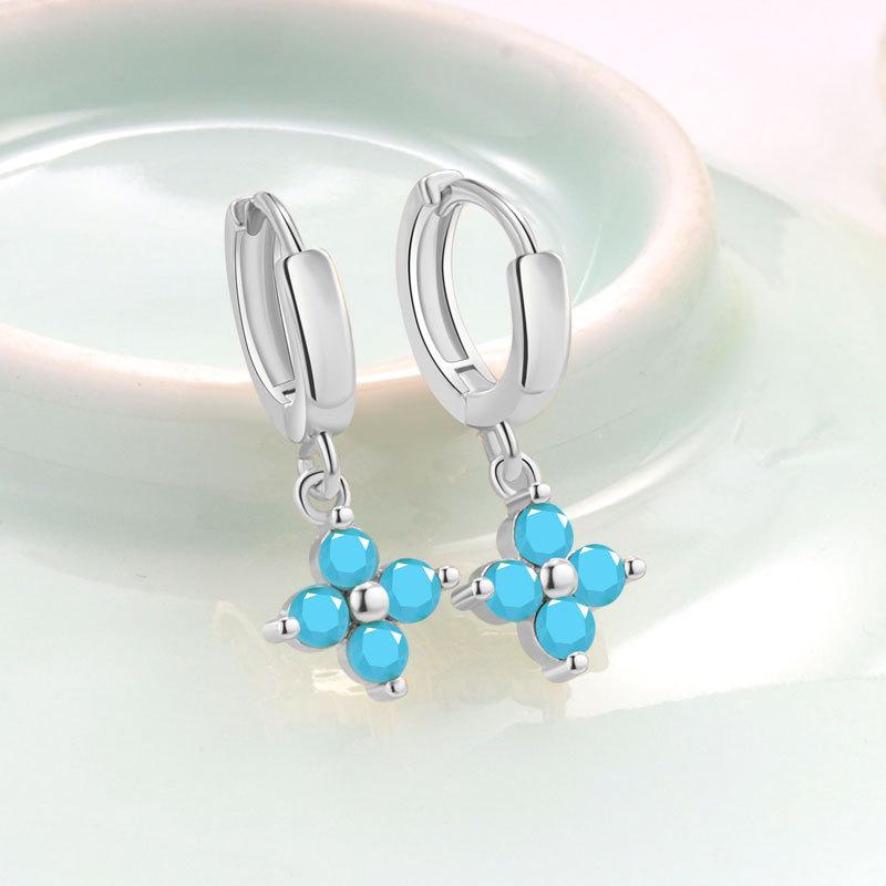 Trendy Geometric Floral Zircon Ear Cuffs Multi Cubic Zirconia Elegant Earrings For Women Fashion Jewelry