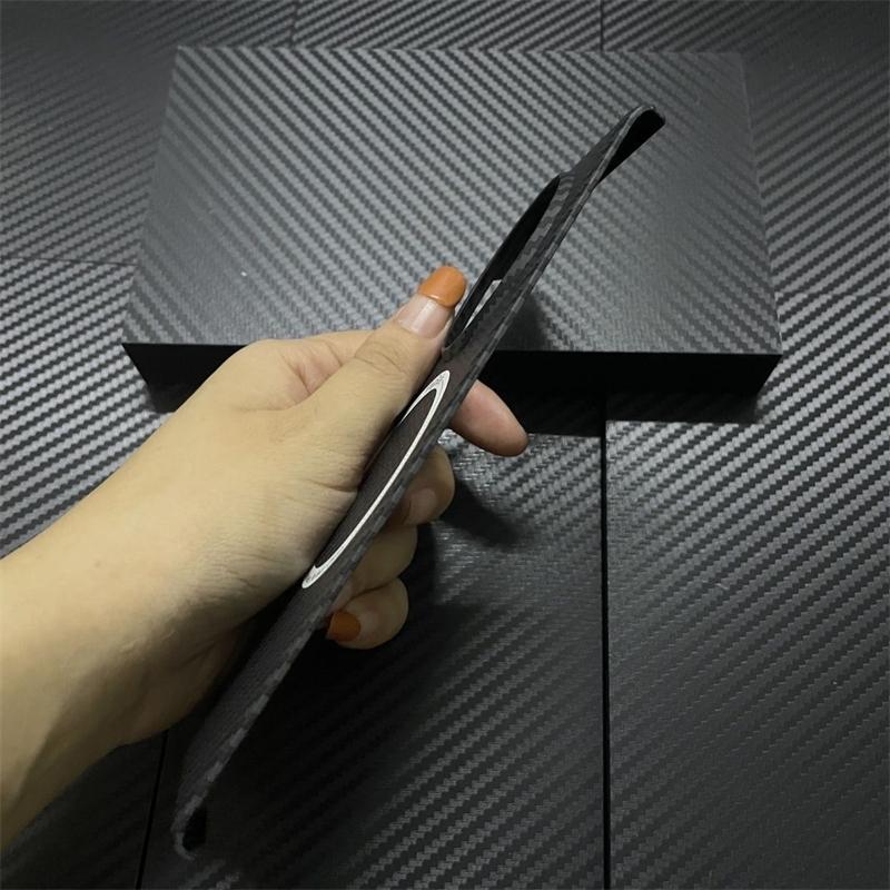 Magnetic Ultra Slim Case For VIVO X Fold 3 Pro Case Matte Hard PC Carbon Fiber Texture Pattern Phone Cover Shockproof Bumper