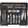 Adjustable Flatware Drawer Organizer Expandable Kitchen Silverware Utensil Holder for Cutlery Storage Use