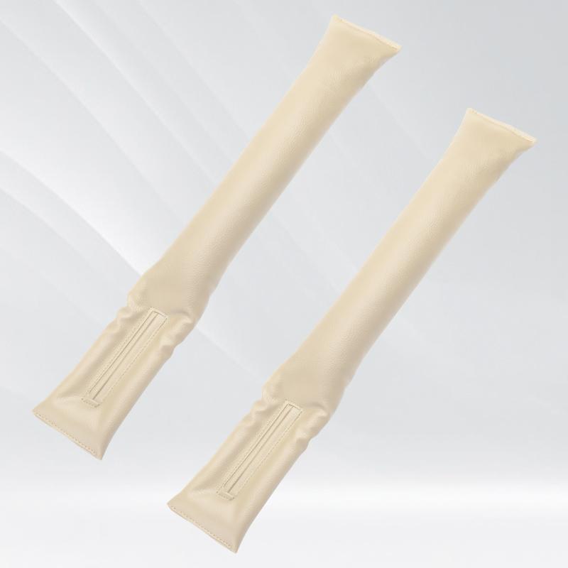 2Pcs Car Seat Gap Filler Side Seam Plug Strip Leak-proof Filling Strip Car Styling Padding Leather Leak Pads Plug Accessories