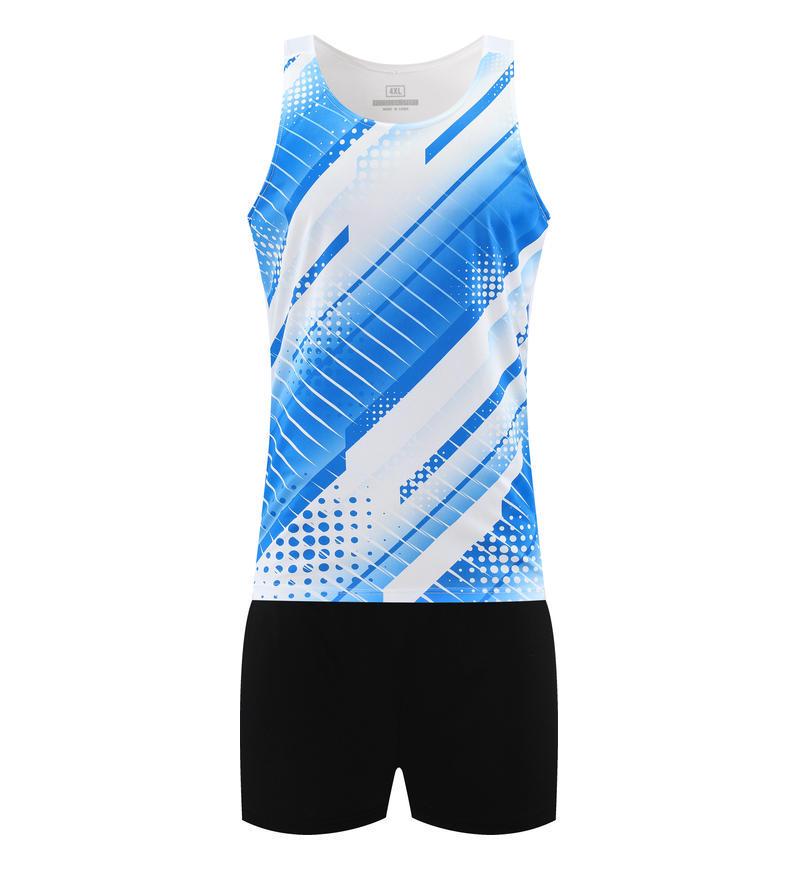 Junior High Track & Field Sport Set: Sprinting, High Jump, Marathon, Long Jump Vest & Jump Rope