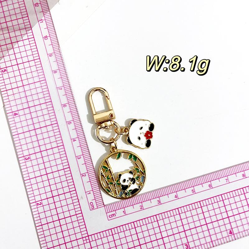 Cute Panda Keychain: Chengdu Handmade Souvenir