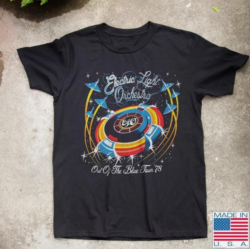 Футболка Electric Light Orchestra Out Of The Blue Tour 1978 S-4XL XXXXL
