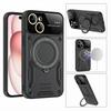 Rotating Bracket Big Lens Protection Cover For Apple iPhone 17E 15 14 16 17 Pro Max Honor X6D X5D X8D X5C 600 400 X7A X8A X7B Motorola Moto Armor Case