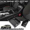 2 BUC Organizator Consolă Centrală pentru Kia Sportage 2024 NQ5 Accesorii Cutie de Depozitare Brațieră Auto Tavă ert ABS Cutie de Depozitare Auto