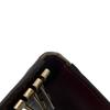Used Michael Kors Key holder  MK signature CarmenKey holder  Brown/wine-red PVC/leather Women