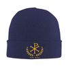 Gorros Chi Rho ICXC NIKA, gorros casuales unisex para mujer, gorro deportivo unisex para exteriores, gorro de punto para otoño, gorro tipo turbante personalizado.
