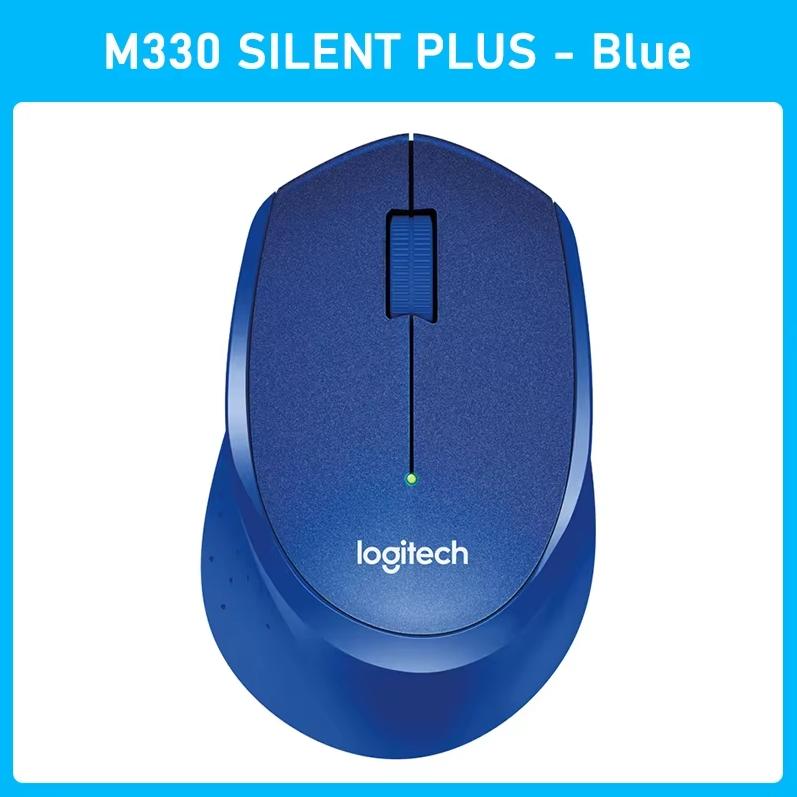 Logitech M330 Silent Mouse Wireless Mouse Office Mouse Right Hand Mouse with Wireless Micro Receiver - Random Shipment of New and Old Products