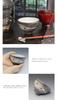 Shigaraki Ware Couple's Rice Bowls [Milky Way (blue and Red) Set W910-01_910-02] Perfect for Couples, Shigaraki Ware, Ceramics, Tableware, Rice Bowls,
