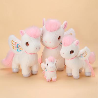 Girl Heart Angel Unicorn Doll Plush Toy Foal Doll Girl Bag Pendant Children's Doll