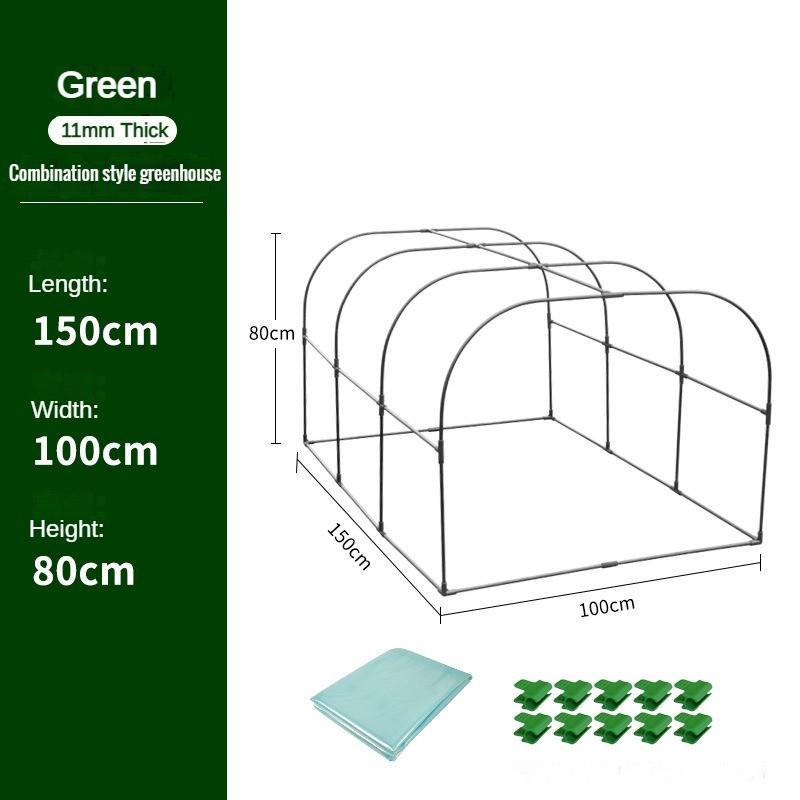 Horticultural Potted Flower Planting Greenhouse Rainproof Insulation Flower Room Household Seedling Cultivation Shed