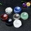 1Pc Crystal Ball Base Natural Stone Agate Crafts Round Ball Egg Display Stand Desktop Ornaments Home Decorations