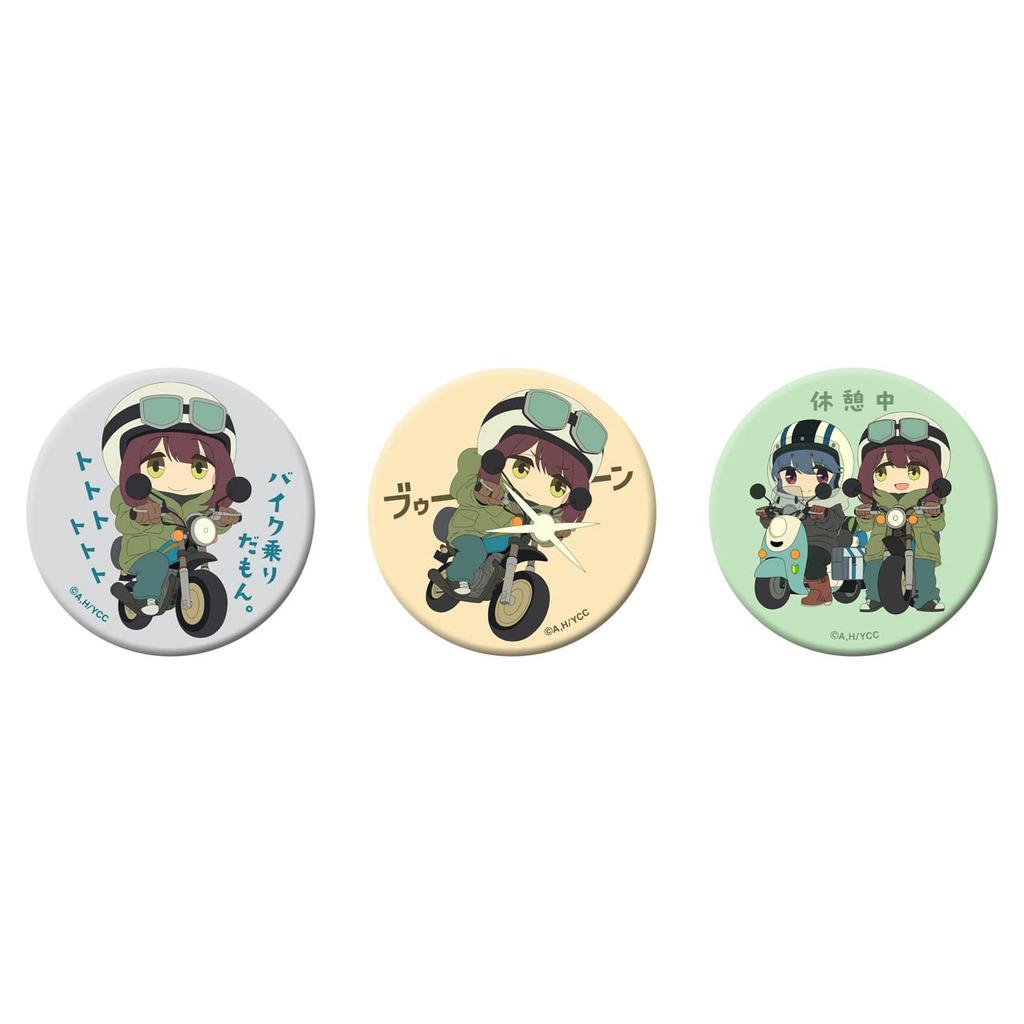 Camp Season 2 Ayano on Bike of Laid-Back High-Luminosity Stickers (Set 3)