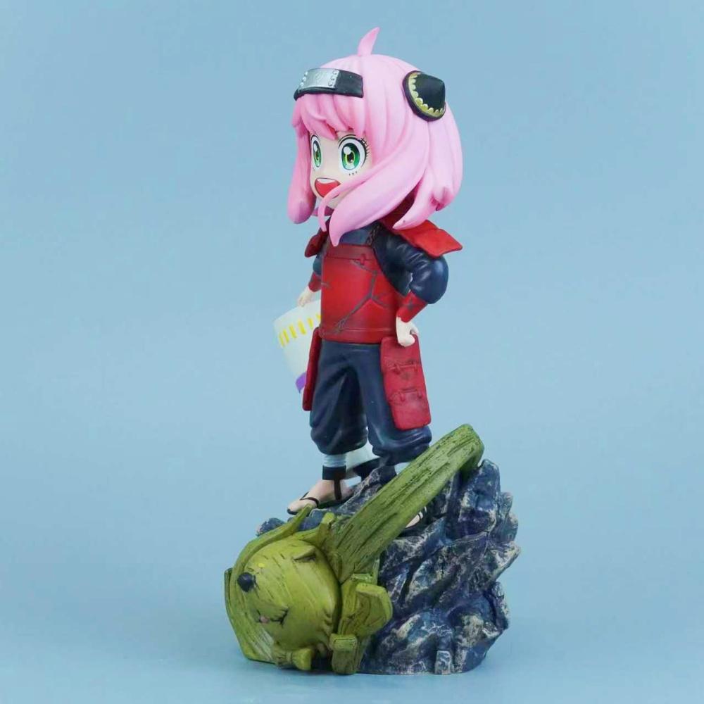 19cm/7.48in Anime Figure Anya Forger Cosplay Senju Hashirama Action Figures Pvc Statue Collection Model Toys Gifts NARUTO Poseable Articulated Scale