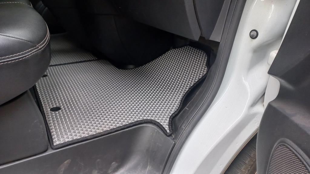 Covoare (2 buc, EVA, gri) pentru Opel Vivaro 2015-2019