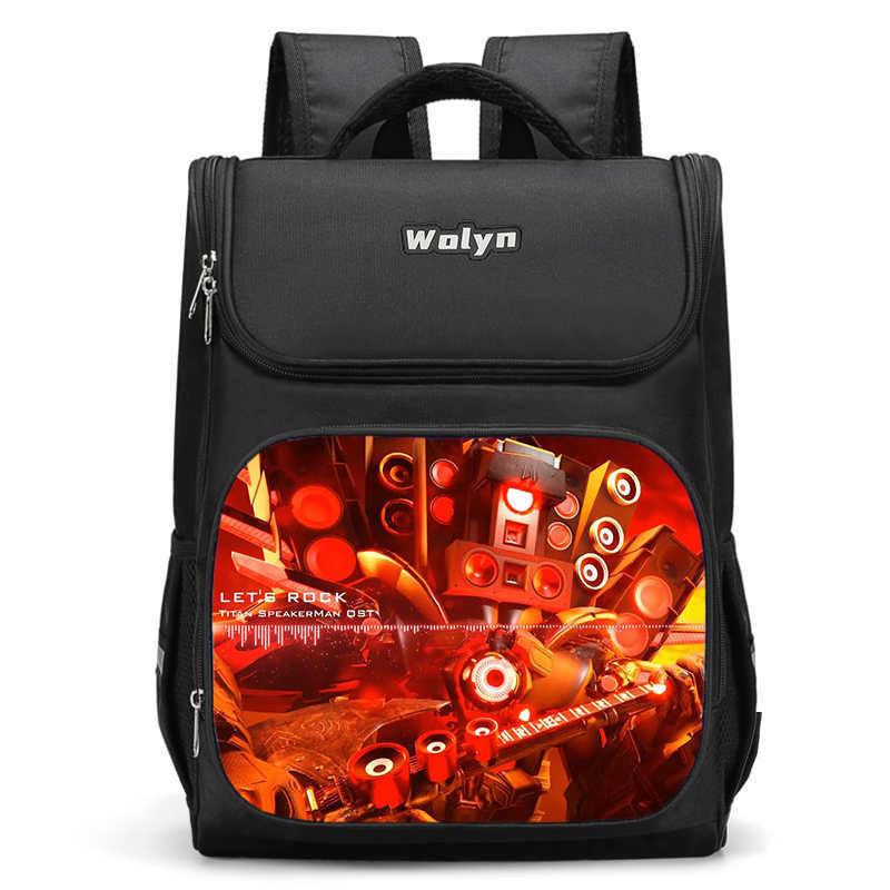 Trendy Oxford Cloth Backpack For Elementary School Students Large Capacity Design